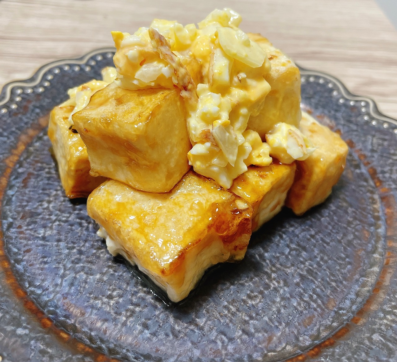 お豆腐のタルタル南蛮風