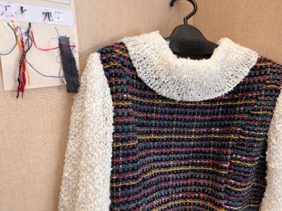 編み直した着物