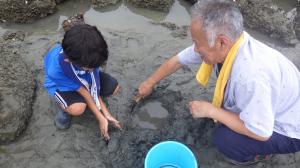 干潟調査写真⑥