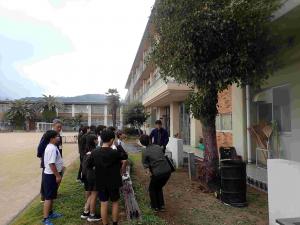 フィールドワーク 観察風景