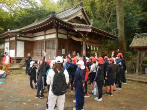 森林ふれあい体験 説明