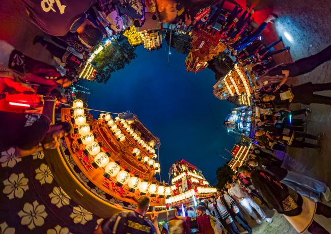 準特選　「祭りの環になって」　中村　慎吾