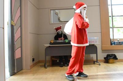 サンタさんがやってきた！