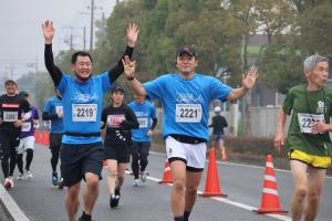 ハーフマラソン参加者