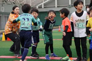 タスキを渡す様子