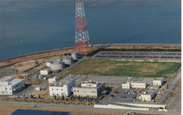 西条浄化センター全景