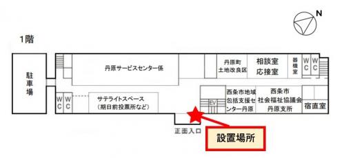 フロアマップ丹原サービスセンター