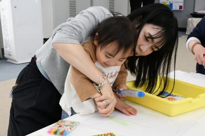 クレヨンで描く！