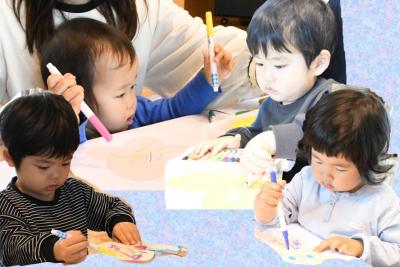 ちょうちょ作成中