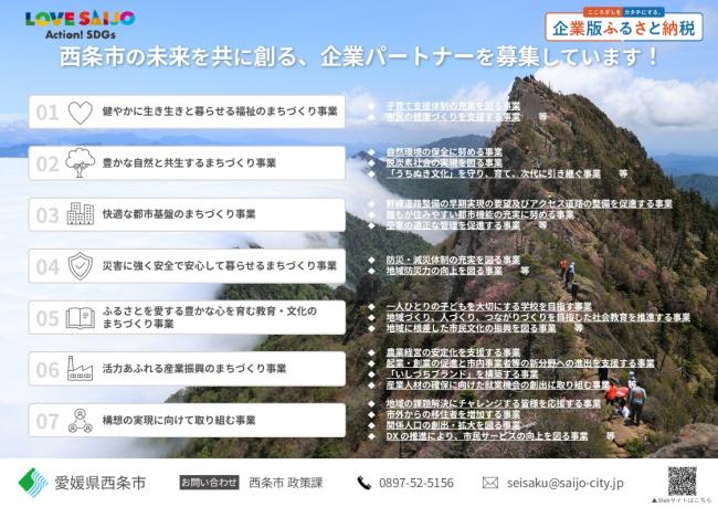 企業版ふるさと納税チラシ