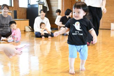 名札を取りに来る