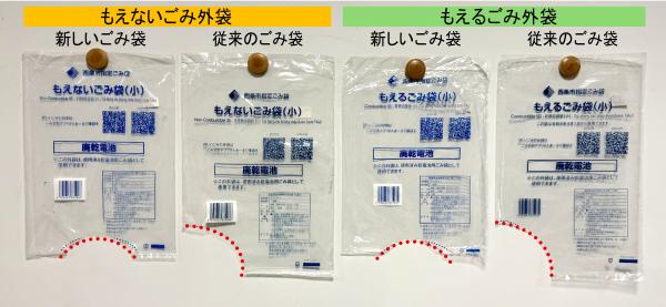 外袋比較写真