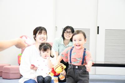 名札を取りに来る