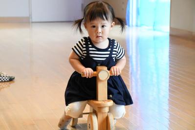 自転車で出発！