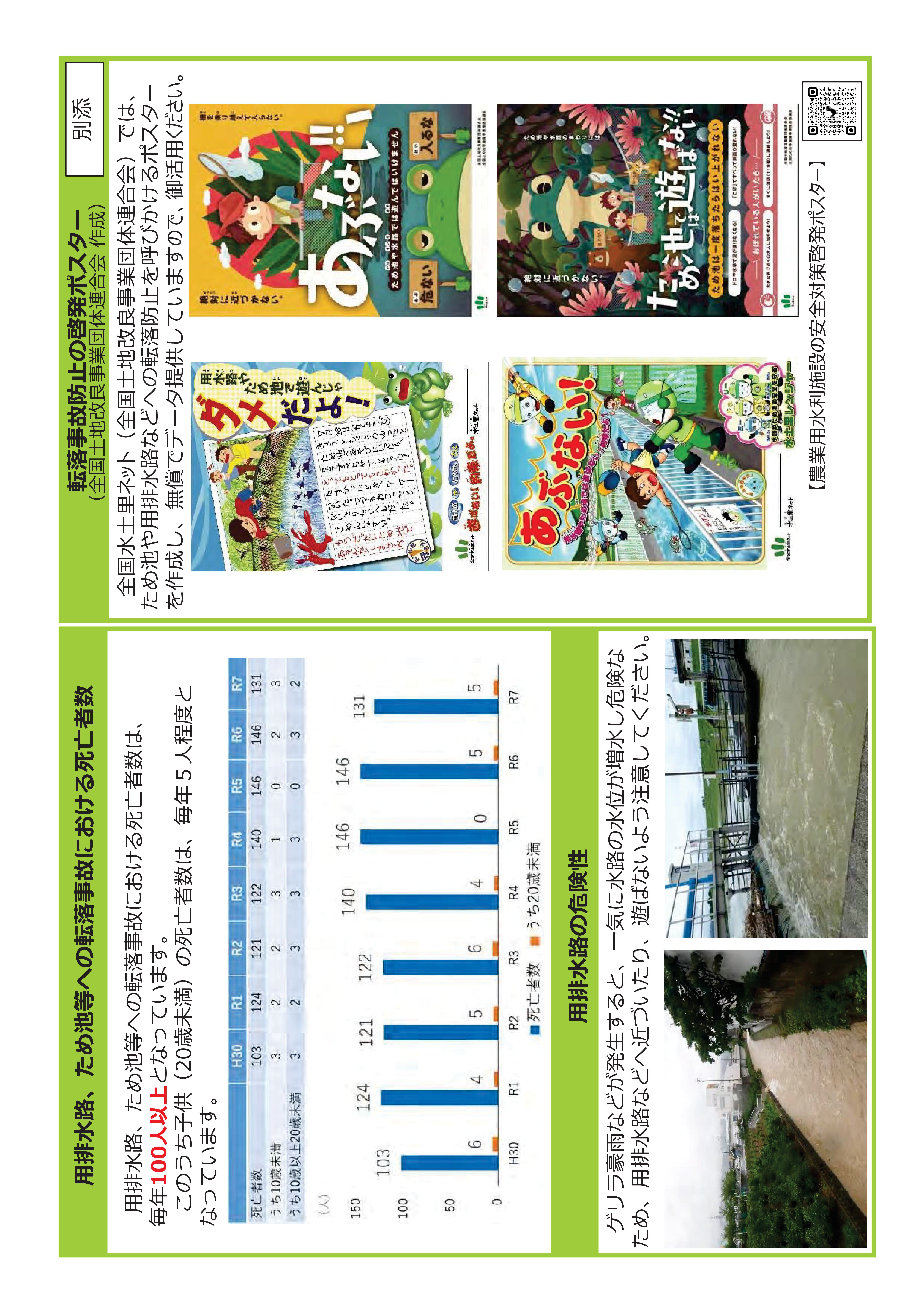 01農業用用排水路およびため池の転落事故防止に向けて（農林水産省作成）