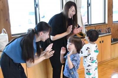 親子でふれ合い