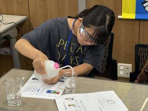 スライム作りの様子１