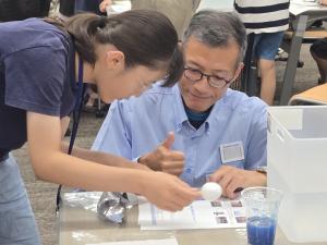 曲面転写の様子４