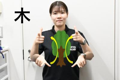 木の手話