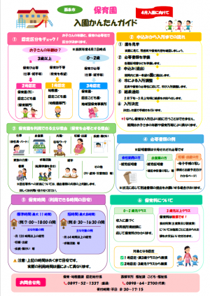 入園かんたんガイド