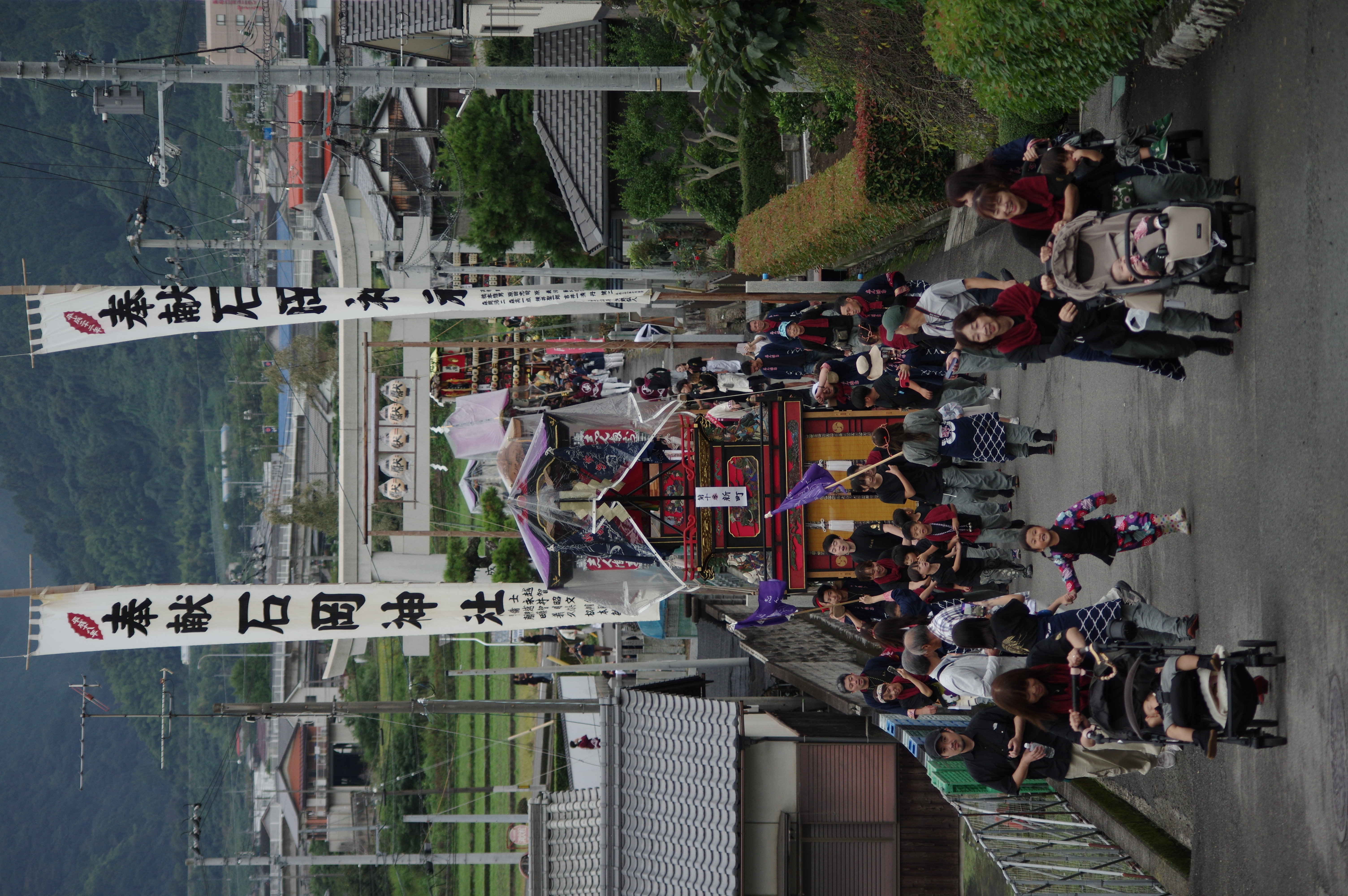 入選　「祭りの日」　神野　英運